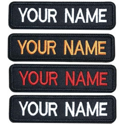 YOUR NAME patch